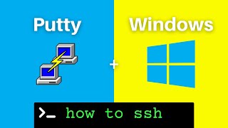 How to Use Putty to SSH on Windows [upl. by Tiernan319]