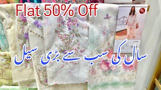 Sana Safinaz Flat 50 Sale On Entire Stock  Sale Starts Today  22June2024 [upl. by Mattox]