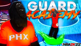 GUARD ACADEMY 2K22 DRIBBLE TUTORIAL  JUMPSHOT  PLAYMAKING amp SHOOTING BADGES  BEST DRIBBLE MOVES [upl. by Dart]