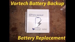 Replacing the Battery in a Vortech Battery Backup [upl. by Grindle]