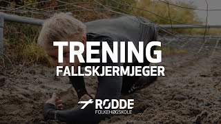 Trening fallskjermjeger – Rødde folkehøgskole [upl. by Lambertson]