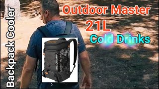 Outdoor Master 21L Backpack Cooler [upl. by Airotal]