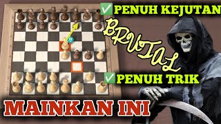 KGA Kieseritsky Gambit  Skakmat brutal 13 langkah no theory [upl. by Seiter940]