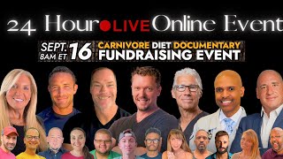 Carnivores Unite Live RecordBreaking 24 Hour Online Event carnivore carnivorediet weightloss [upl. by Nagaet]