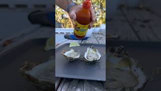 Valentina Hot Sauce and Oysters rawoysters hotsauce valentina [upl. by Madancy]