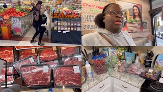 VLOG SHOP WITH TIONA JAI AT CHERRY VALLEY MEAT MARKET FOR MEATS ON A BUDGET  GROCERY HAUL [upl. by Greysun]