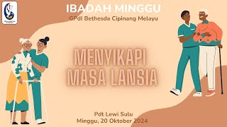 Ibadah Minggu Jemaat GPdI Bethesda Cip Melayu Minggu 20 Oktober 2024  Sesi 2 [upl. by Enalb]