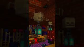 Small Halloween clip for Minecraft with Nether portal and enchanting table [upl. by Anaili]