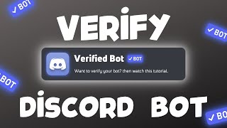 Verify Discord Bot 🤩 [upl. by Hamnet]