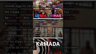 TESTER  Kamada subtitulado con letra y rimas Kamada saje kelo generalasessions rap hiphop [upl. by Tippets554]