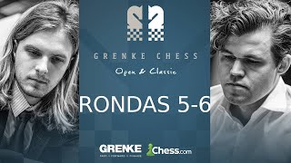 GRENKE CHESS CLASSIC 2024 56 Magnus Carlsen Ding Liren Rapport Maxime VachierLagrave [upl. by Gellman825]