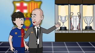 How did PEP AND MESSI explode in LALIGA   MESSI EP06 [upl. by Ahsets]