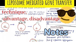 Lipofection liposome mediated gene transfer 😎😎 [upl. by Evad]