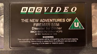 Closing to The New Adventures of Fireman Sam Disaster for Dinner 1995 [upl. by Gabrielson]