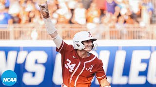 Alabama vs Duke 2024 Womens College World Series  Extended highlights [upl. by Bert]