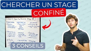 Stage amp Confinement Comment Trouver Un Stage Étudiant Malgré La Crise [upl. by Favien]