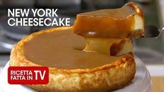 NEW YORK CHEESECAKE di Benedetta Rossi  Ricetta TV Fatto in Casa per Voi [upl. by Hardden]