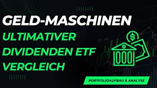 11 DividendenETFs im Vergleich 🔍 Welcher ist die beste Geldmaschine [upl. by Agee]