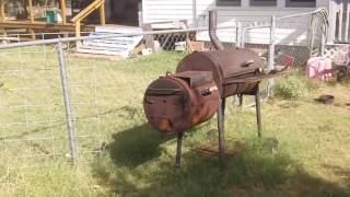 Brinkmann Trailmaster Limited Edition Smoker Grill Review [upl. by Nwahsyt]