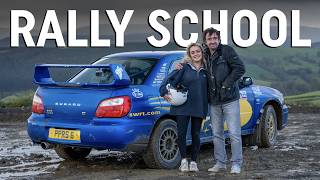 Richard Hammond teaches his daughter how to rally a Subaru [upl. by Ydnyc406]