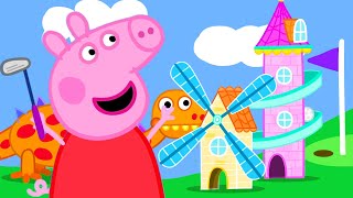 Giocare a super minigolf  Peppa Pig Italiano Episodi completi [upl. by Atinehs661]