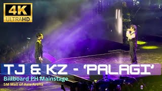 FANCAM TJ Monterde  KZ  Palagi Performance at Billboard PH Mainstage SM MOA Arena 101524 [upl. by Easton630]