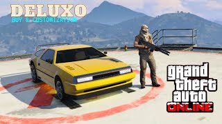 GTA 5 Online Buying and Customizing the Deluxo Flying Car Madness [upl. by Kast]