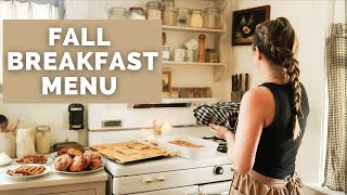 Cozy from scratch breakfast ideas from a mom of 8 [upl. by Mikahs]