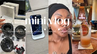 VLOG  SHORT VLOGS  HMM 🤔🤔 NEW LENSE amp PHONE   LUNCH  FACIAL AND MORE XOLIGCABASHEVLOGS [upl. by Graehl]