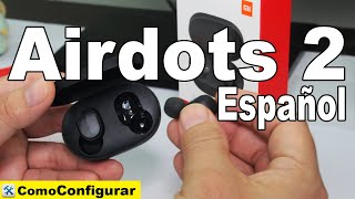 Redmi Airdots 2 características  Auriculares inalámbricos baratos en Colombia Parte 1 [upl. by Labina]