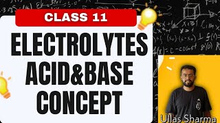 IONIC EQUILIBRIUM  Arrhenius and Brønsted–Lowry acid–base theory  Class 11th Chemistry  class11 [upl. by Anthe375]