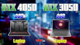 RTX 3050 6GB Mobile vs RTX 4050 Mobile  LaptopNotebook  Test in Games [upl. by Kreit236]