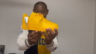 nike air force 1 07 protech yellow [upl. by Tanaka809]