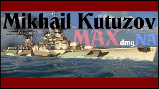 World of Warships  Highest damage in a Kutuzov NA [upl. by Conley313]