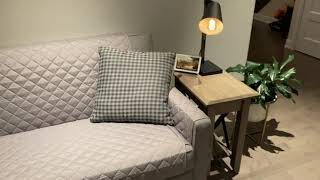 Amazon EasyGoing Sofa Slipcover Reversible Sofa Cover  Review [upl. by Cyrilla142]