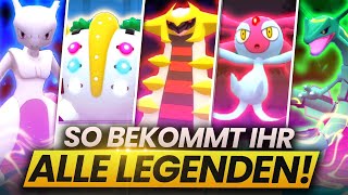 So bekommt ihr ALLE LEGENDÄREN POKEMON in Strahlender Diamant und Leuchtende Perle [upl. by Kelbee]