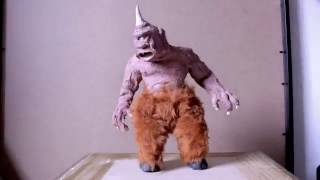 Harryhausen 7th Voyage Cyclops stop motion test 26062016 [upl. by Younger]