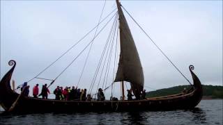 Råseilseminaret 2013  vikingskipene Saga Oseberg og Gaia [upl. by Nodnrb]