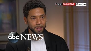 Jussie Smollett FULL Interview on alleged attack  ABC News Exclusive [upl. by Comyns997]