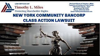 NEW YORK COMMUNITY BANCORP CLASS ACTION LAWSUIT [upl. by Blaseio]