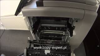 RICOH MPC 300 301 400 Fuser replacement [upl. by Ardnuat]