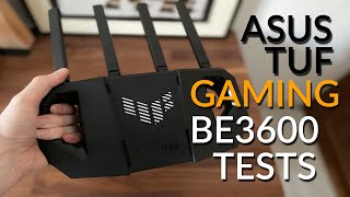 ASUS TUF Gaming BE3600 WiFi 7 Router Review Wait until it gets cheaper [upl. by Notyalc]