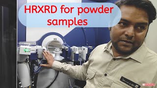 HRXRD of powder samples with 6 sample assembly [upl. by Halac710]