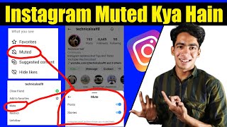 Instagram Muted  Instagram Account Mute Kaise Kare  Instagram Muted Accounts Unmute Kaise Kare [upl. by Eilrahc561]