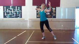 My new Fitsteps Foxtrot routine [upl. by Dnalevets]