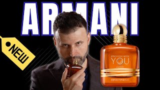 NEW ARMANI Stronger with You Amber  Fragrance Review [upl. by Misab]