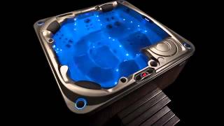 Flair  5 Person Hot Tub  Limelight® Collection [upl. by Atelahs]