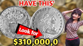 Value of a 1800 Liberty Draped Bust Silver Dollar  How Much is a Liberty Coin Worth Today [upl. by Ymeraj100]