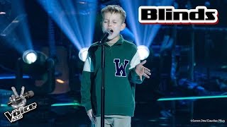 Lewis Capaldi  quotSomeone You Lovedquot Bjarne  Blinds  The Voice Kids 2024 [upl. by Hniv]