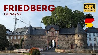 Friedberg Hessen Germany A walking tour in 2023 I 4K HDR [upl. by Jaala]